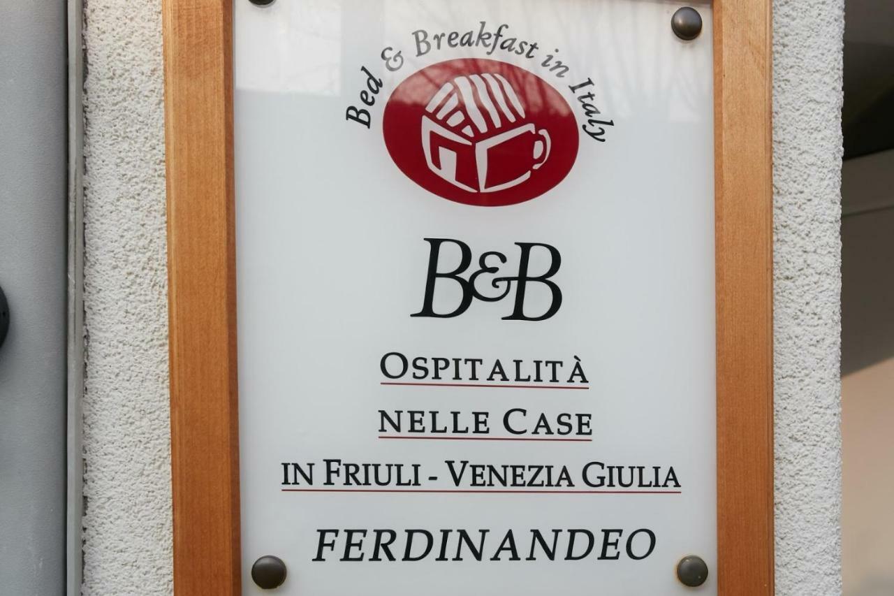 B&B Al Ferdinandeo Триест Экстерьер фото